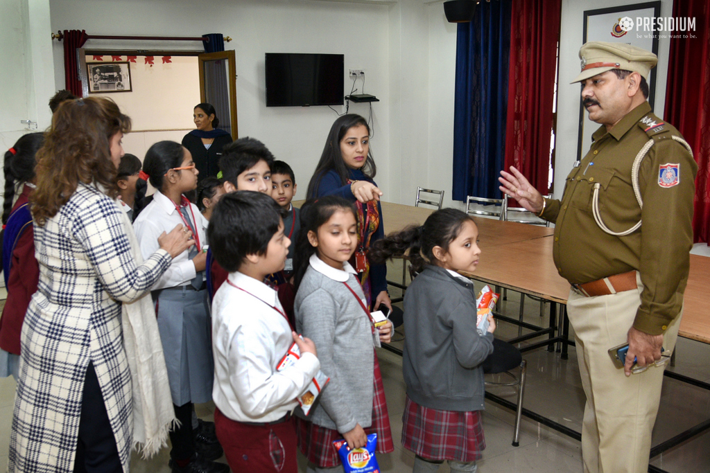 Presidium Punjabi Bagh, PRESIDIANS VISIT LOCAL POLICE STATION TO CELEBRATE APPRECIATION DAY